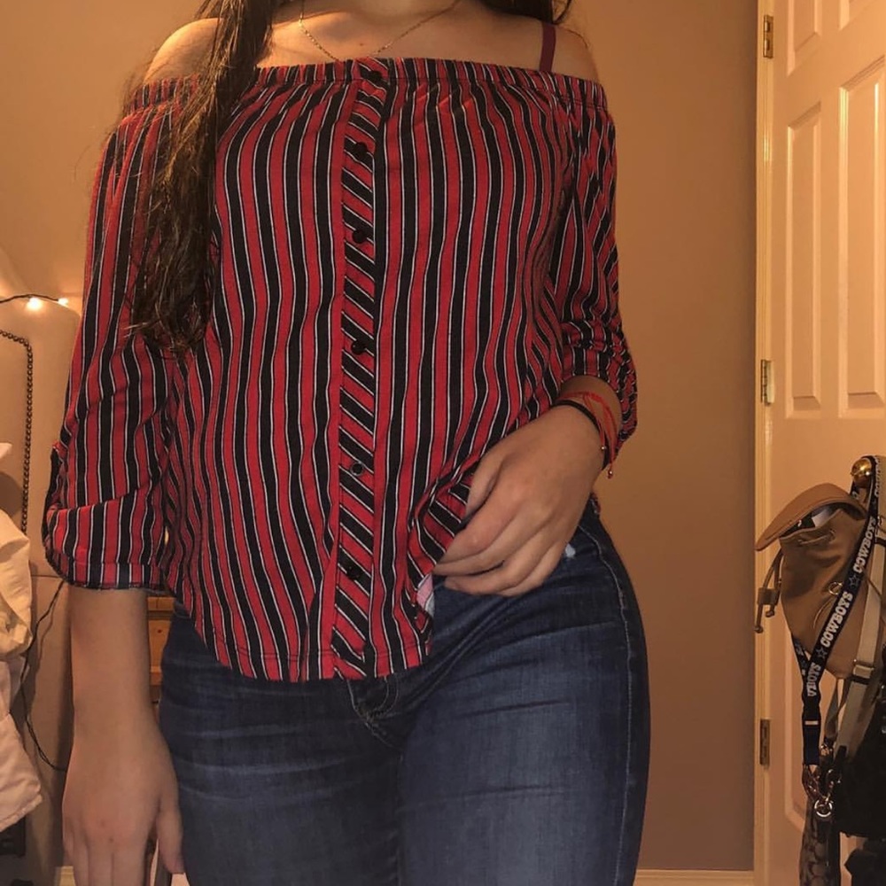 Cute stripped Top
